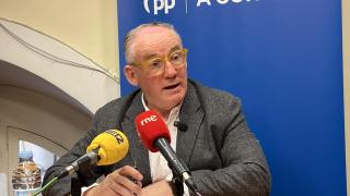 El portavoz popular, Miguel Lorenzo.