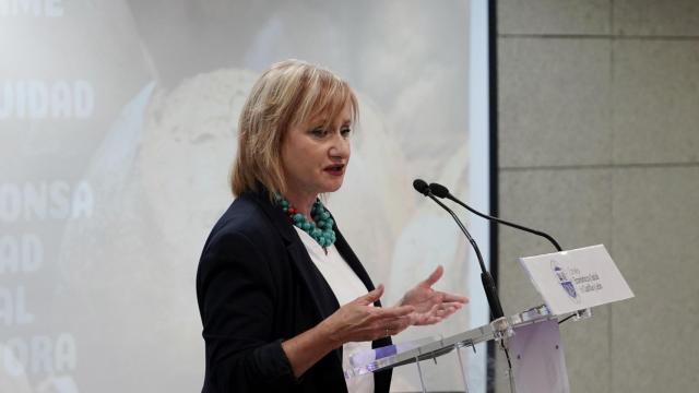 La consejera de Industria, Comercio y Empleo, Leticia García, clausura la jornada ‘Lucha contra el desperdicio alimentario y proveedores de productos con valor añadido: un compromiso compartido’