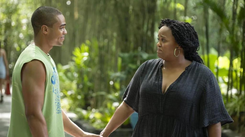 Escena del episodio final de la tercera temporada de 'The White Lotus'.