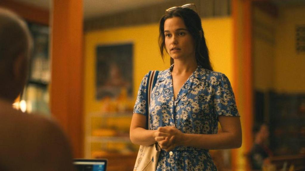 Escena del episodio final de la tercera temporada de 'The White Lotus'.