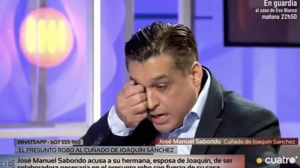 José Manuel Saborido, el cuñado de Joaquín Sánchez, en 'Código 10'.