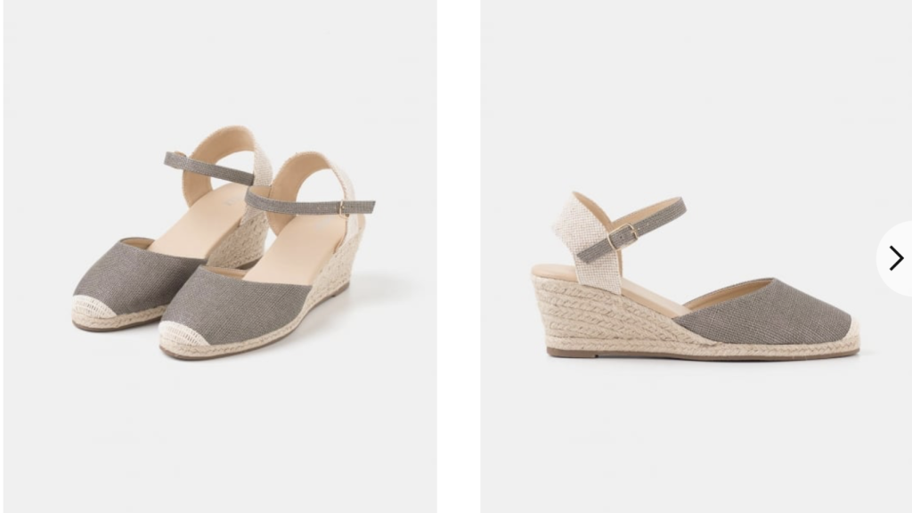 Sandalias con detalle cierre de tira.