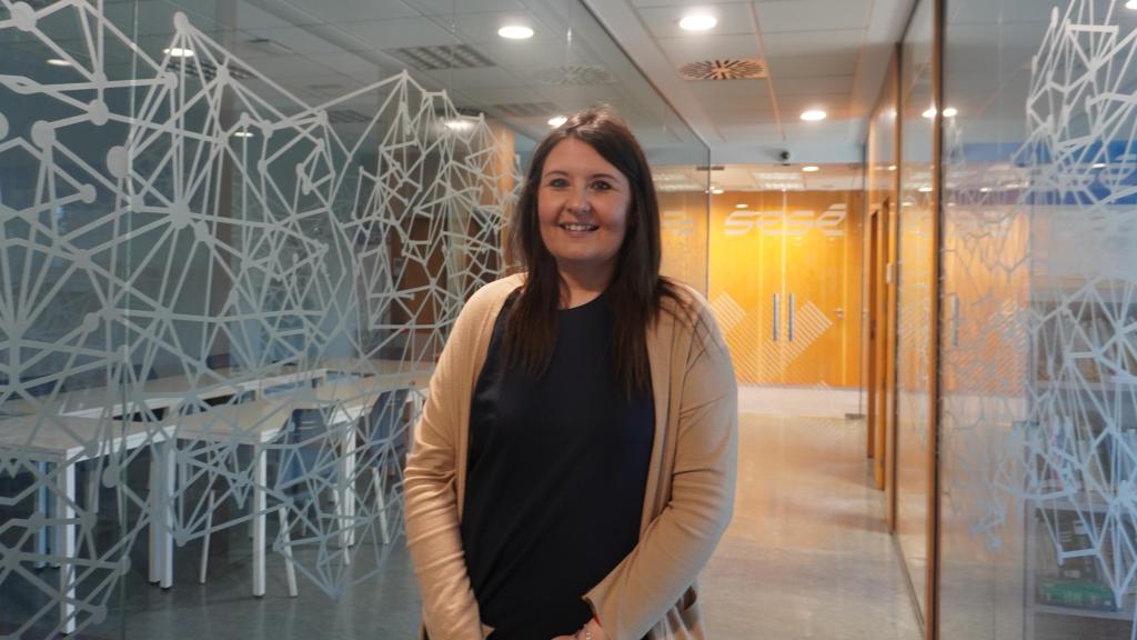 La gerente del Centro de Formación, Beatriz González.