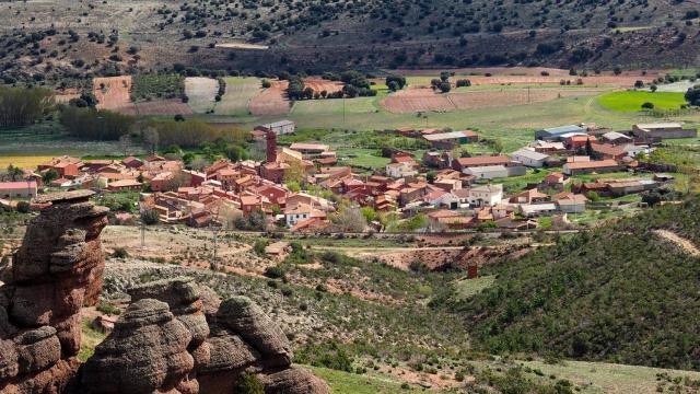 Pequeño pueblo de Aragón.