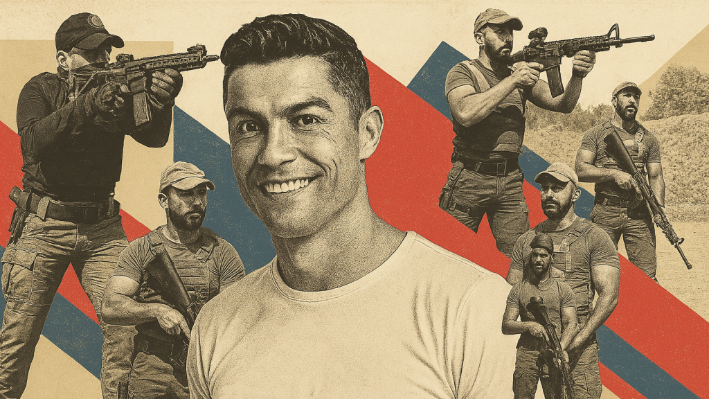 Cláudio, el nuevo guardaespaldas de Cristiano Ronaldo y su familia