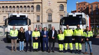 El alcalde de Valladolid, Jesús Julio Carnero; junto al consejero de la Presidencia, Luis Miguel González Gago; la delegada territorial de la Junta en Valladolid, Raquel Alonso; y el concejal Alberto Cuadrado Toquero