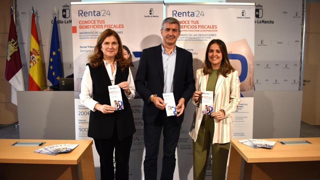 Presentación de la campaña institucional sobre las deducciones fiscales para la campaña de la renta de 2024.