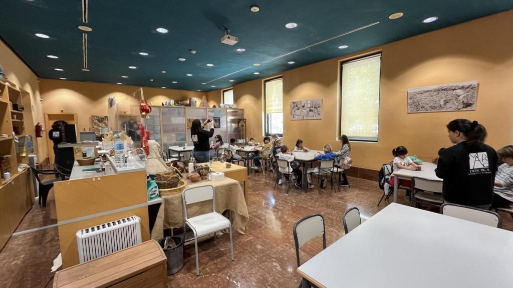 Una de las salas del Marq durante las actividades infantiles de la Semana Santa del 2024.