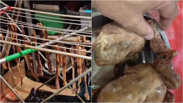 Imágenes del interior del restaurante Jin Gu cerrado en Usera.