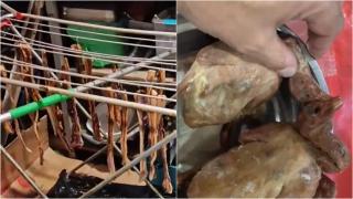 Imágenes del interior del restaurante Jin Gu cerrado en Usera.