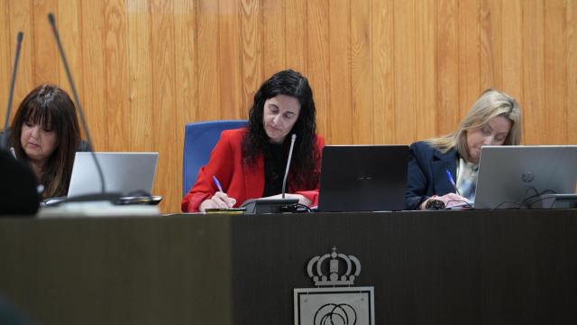 Imagen del último pleno de Cambre.