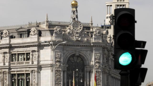 Fachada del Banco de España el pasado 1 de abril.