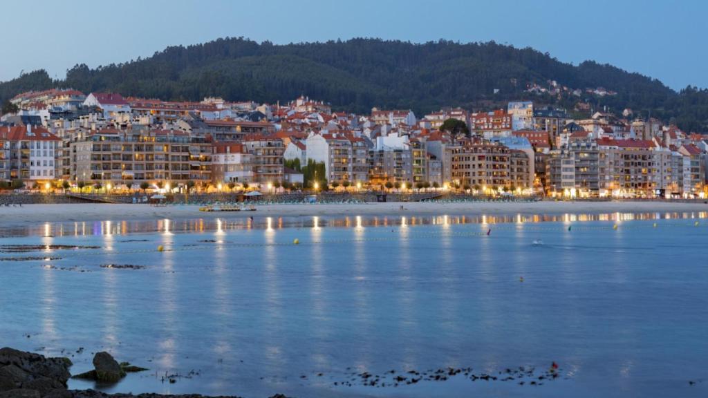 Sanxenxo al atardecer (Pontevedra)