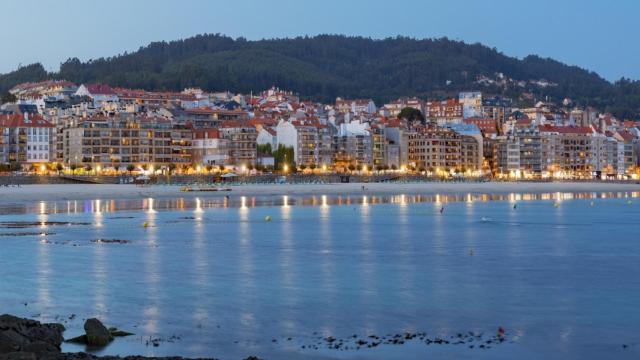 Sanxenxo al atardecer (Pontevedra)