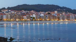 Sanxenxo al atardecer (Pontevedra)