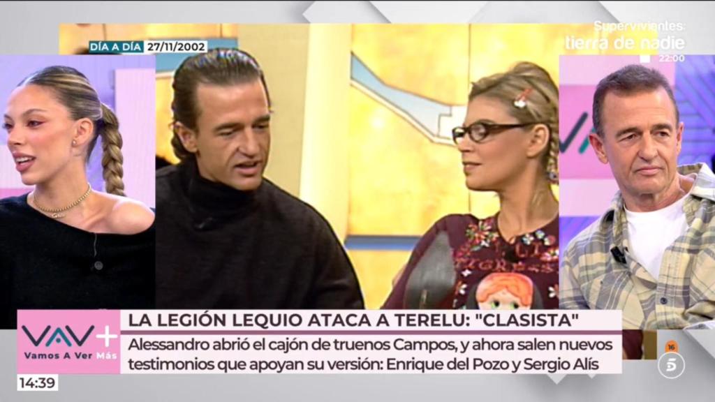 Alejandra Rubio y Alessandro Lequio, en 'Vamos a ver'