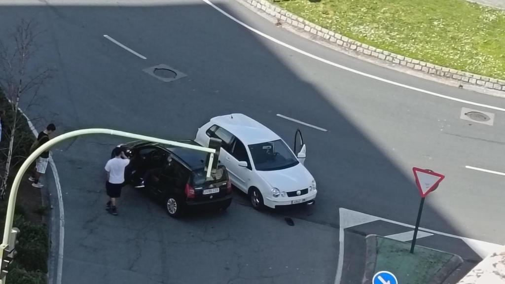 Nuevo accidente en la rotonda de Monelos en A Coruña