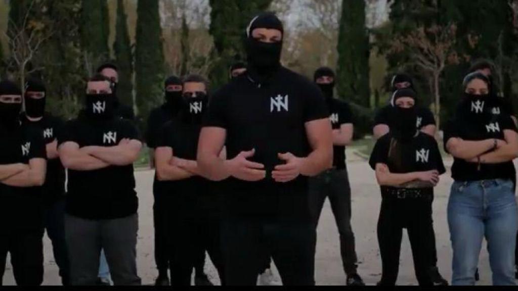 Una captura de un vídeo de Núcleo Nacional publicado en la red social X