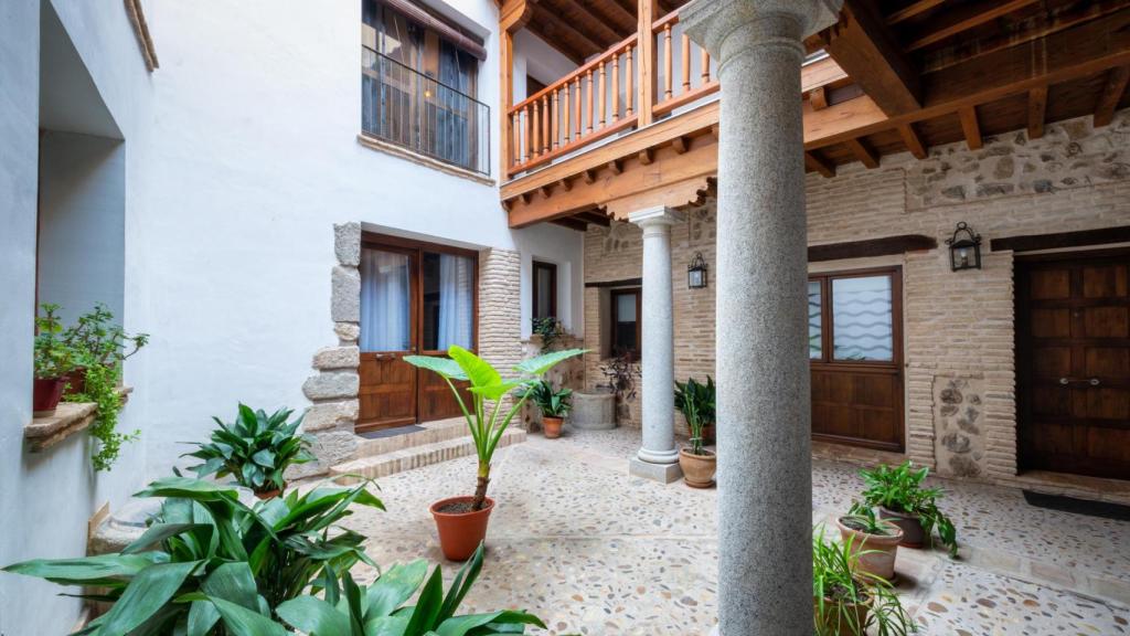 Vivienda rehabilitada en el Casco Histórico de Toledo.