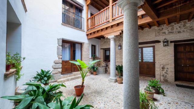Vivienda rehabilitada en el Casco Histórico de Toledo.