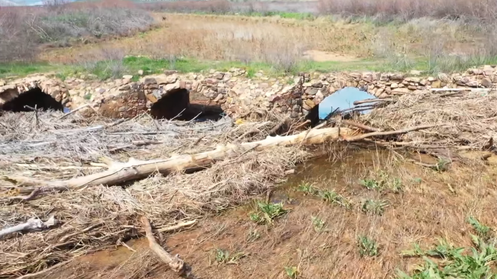 Puente de Oretum en Granátula de Calatrava (Ciudad Real). Foto: Proyecto Oretum.