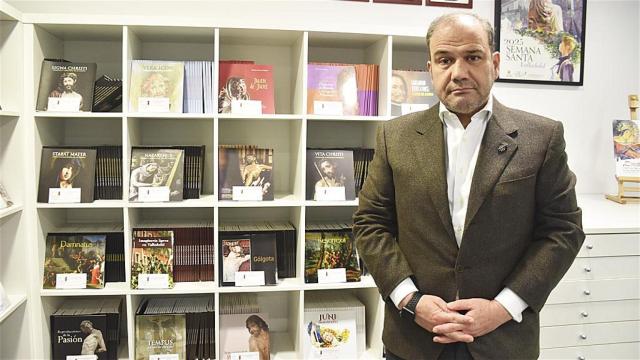 Miguel Vegas, presidente de la Junta de Cofradías de Semana Santa de Valladolid, recibe a EL ESPAÑOL de Castilla y León