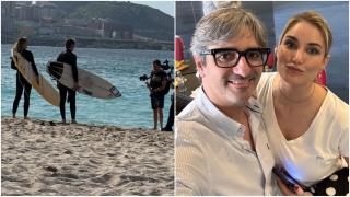 Alba Carrillo y Diego González Rivas.