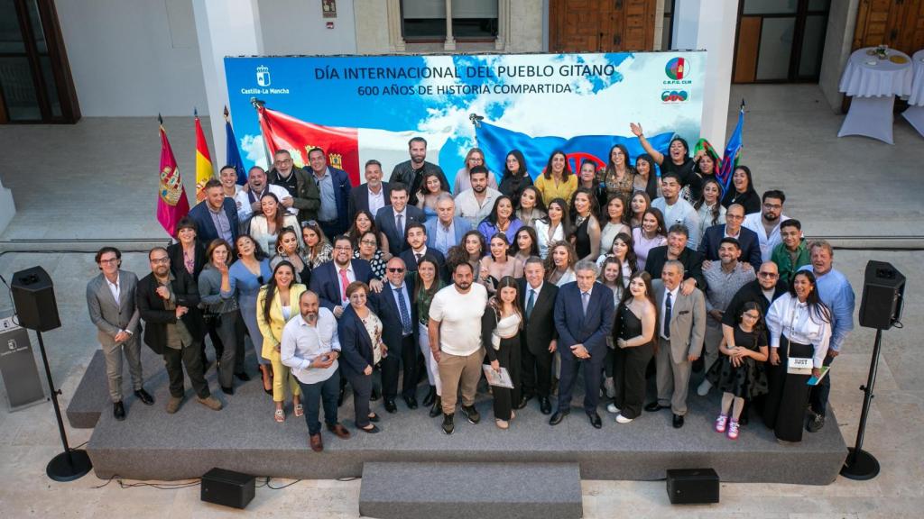 Acto por el Día Internacional del Pueblo Gitano. Foto: JCCM.