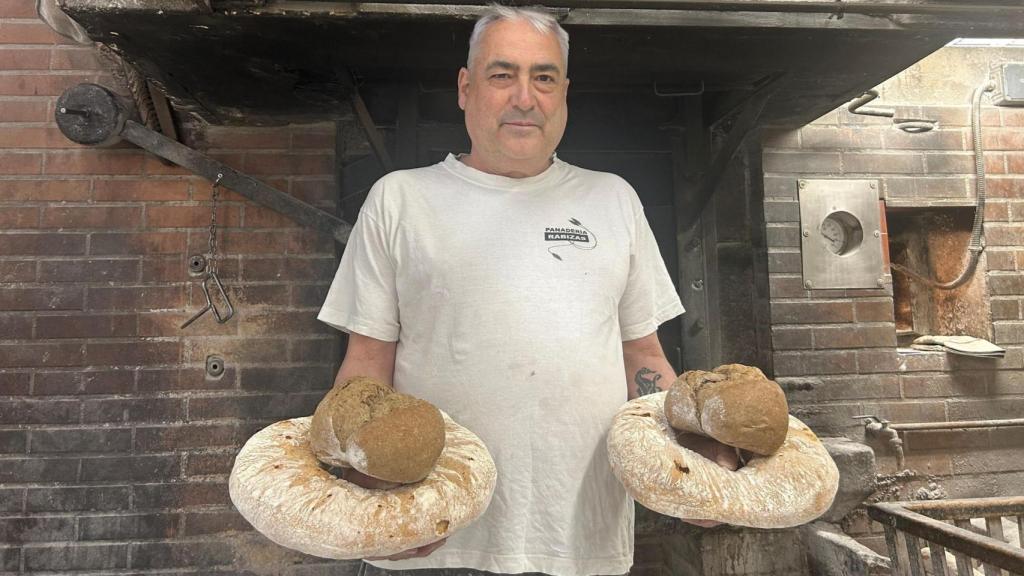 Manolo Santos, de Panadería Rabizas.
