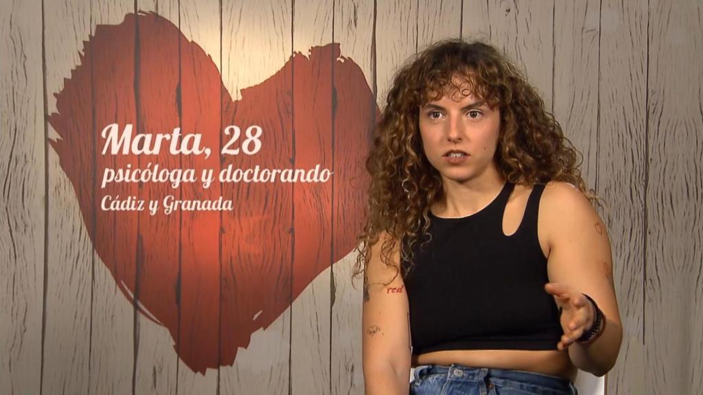 Marta, en 'First Dates'