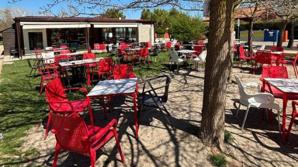 La terraza de El Chiringuito de Casasola