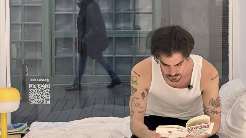 Xavibo en su retiro en el centro de Madrid. Imagen de su Instagram.