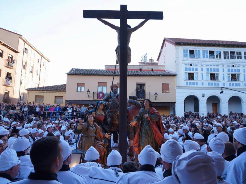 Procesión de la Soledad en Medina de Rioseco.