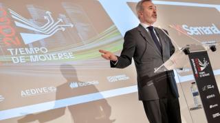 El presidente de Aragón, Jorge Azcón, este martes.