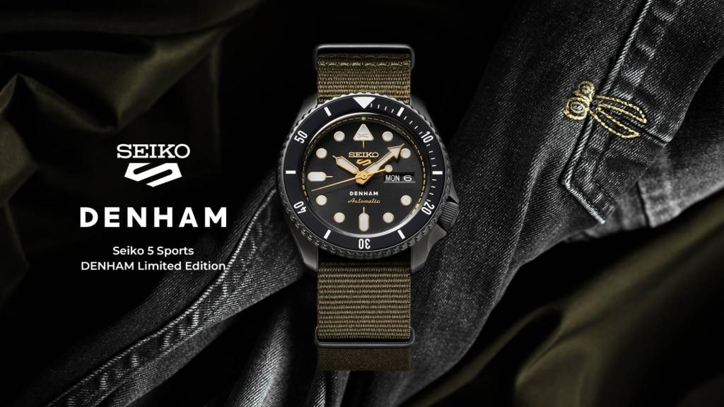 El reloj Seiko 5 Sports Denham Limited Edition.