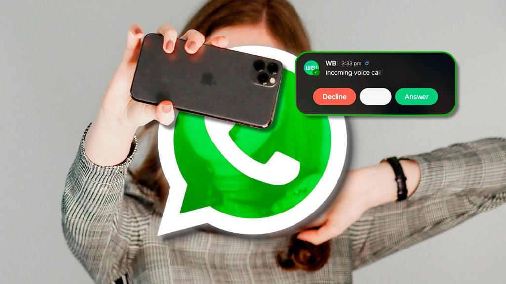 Fotomontaje inspirado en WhatsApp