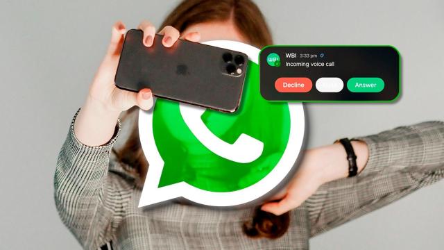 Fotomontaje inspirado en WhatsApp