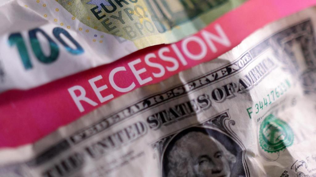 Ilustración que recrea la guerra comercial entre el euro y el dólar.