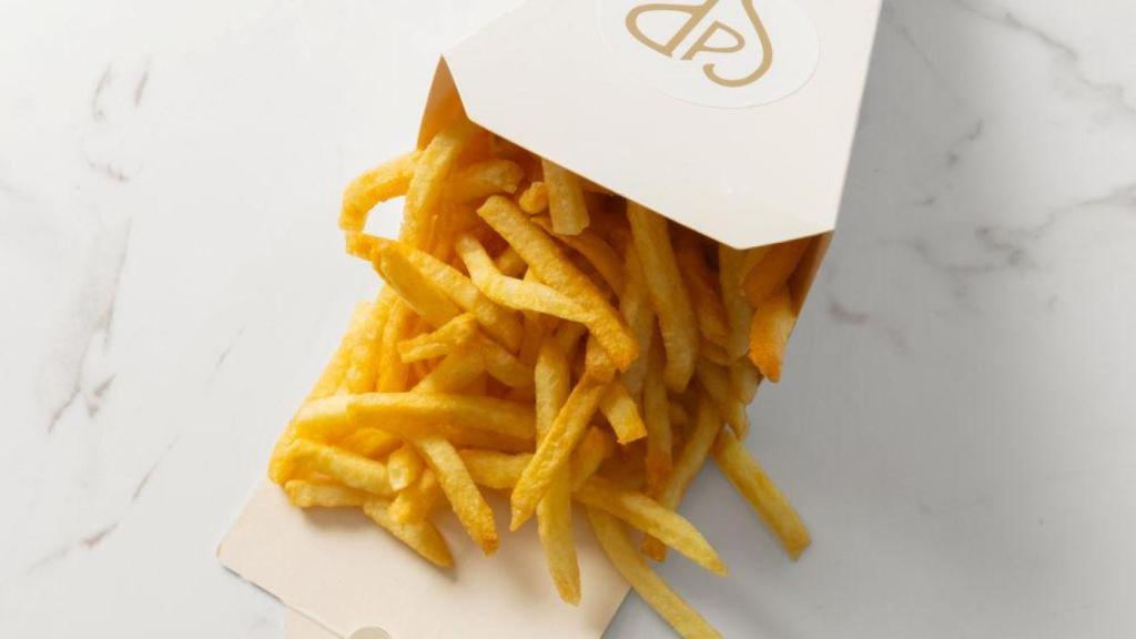 Las patatas de Café de París para take away.