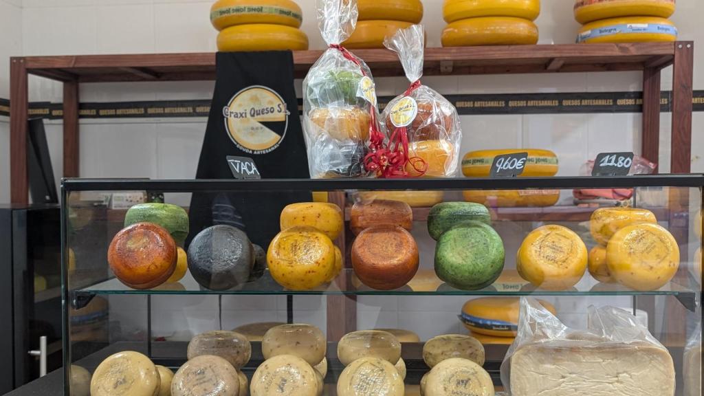 Una imagen del puesto en Huelin.