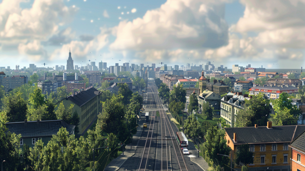 Así será la ciudad de Vigo dentro de 10 años, según la IA.