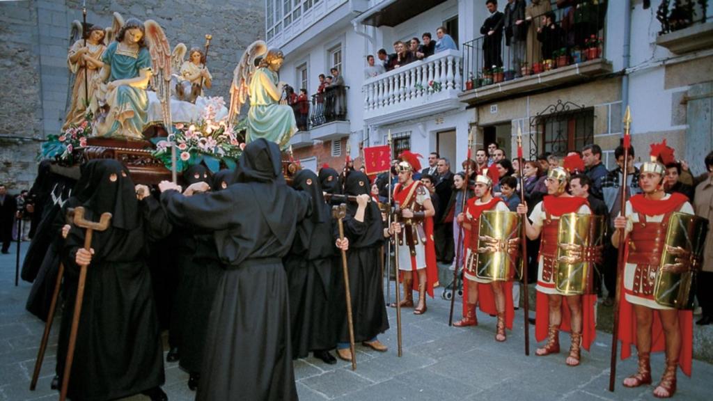 Procesión en la Semana Santa de Viveiro (Lugo)