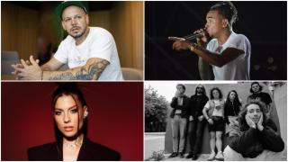 Varios de los artistas del Morriña Fest 2025 en A Coruña.