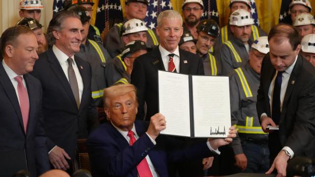 Donald Trump, en la Casa Blanca.