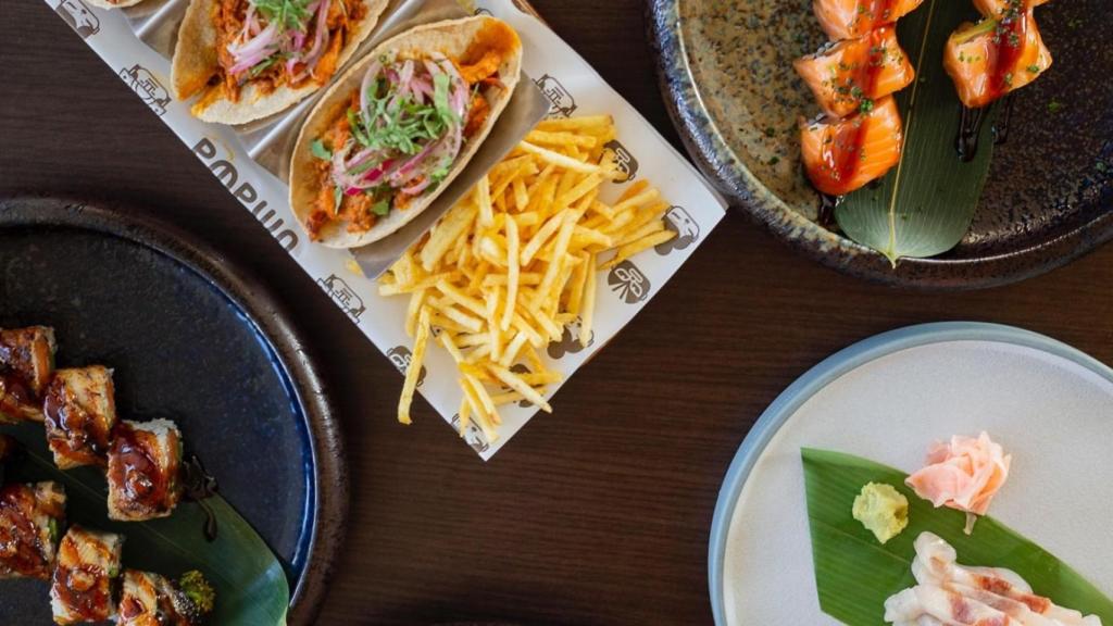 Algunos de los nuevos platos del restaurante.