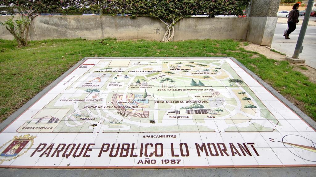 Imagen del Parque Lo Morant,  ubicado en la Zona Norte.