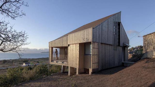 Casa Panchés, en Carnota (A Coruña)