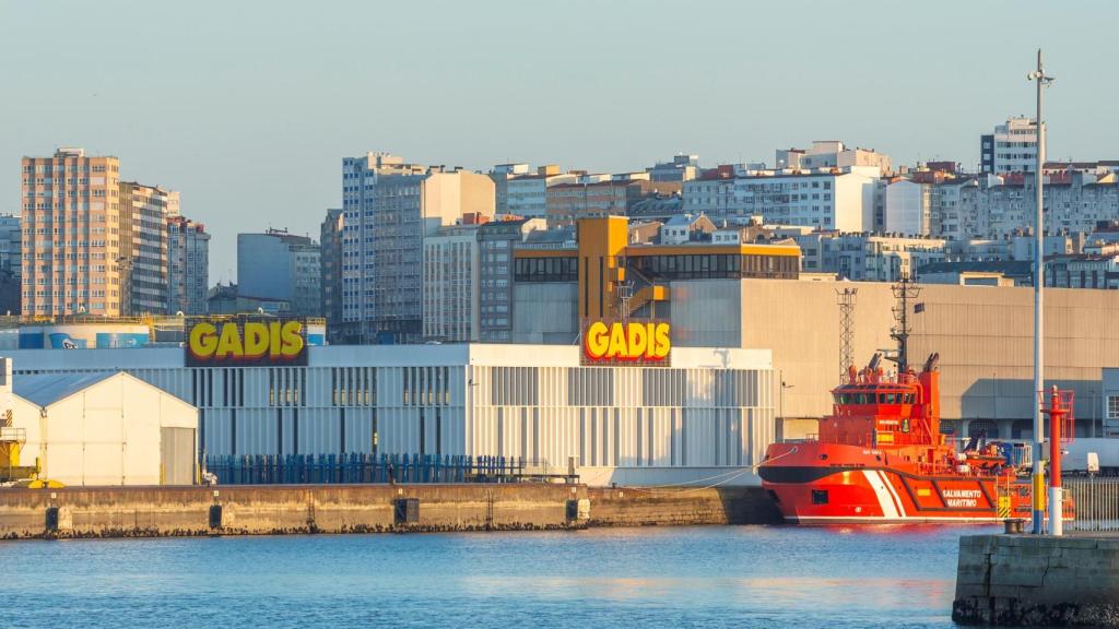 La nueva plataforma de Gadis en el Puerto de A Coruña.