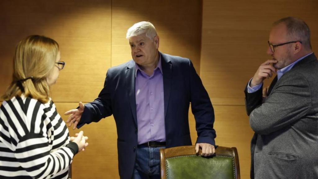 José Miguel Basset, en la comisión de la dana de la Diputación de Valencia. Ana Escobar / Efe