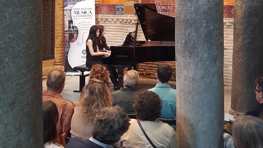 El concierto se celebró en la iglesia de San Sebastián de Toledo.